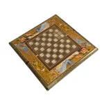 تخته نرد خاتم طرح چشمان غزالی - Image 7