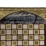 تخته نرد خاتم طرح شهر نور - Image 9