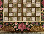 تخته نرد خاتم طرح پرنده بهار - Image 7