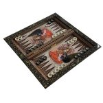 تخته نرد خاتم طرح نقره بانو - Image 5