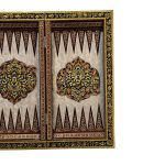تخته نرد خاتم تذهیب طرح بهارزاد - Image 4