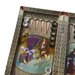 تخته نرد خاتم مگنتی طرح آینه فریب - Image 4