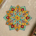 تخته نرد خاتم دالبر تذهیب طرح لاله دیار - Image 5