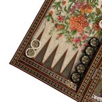 تخته نرد خاتم سه کاره طرح نیلساه - Image 8