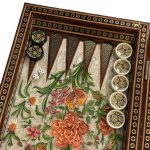 تخته نرد خاتم سه کاره طرح نیلساه - Image 7