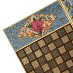 تخته نرد خاتم سه کاره طرح نیلساه - Image 19