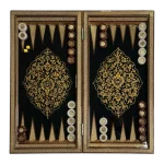 تخته نرد خاتم پرداز طرح زرآیین