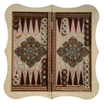 تخته نرد دالبر خاتم تذهیب طرح ایپک