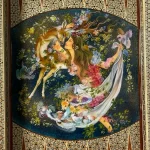 تخته نرد خاتم طرح افسون طبیعت - Image 6