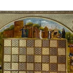 تخته نرد خاتم طرح کوچه های کهن - Image 8