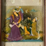 تخته نرد خاتم طرح رقص دل - Image 6