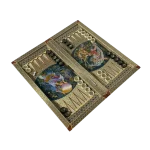 تخته نرد خاتم طرح افسون طبیعت - Image 3