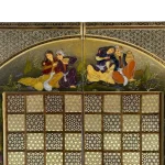 تخته نرد خاتم طرح رقص دل - Image 11