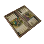 تخته نرد خاتم طرح رقص دل - Image 3