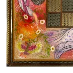 تخته نرد خاتم طرح شور شرقی - Image 5