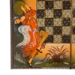 تخته نرد خاتم طرح چنگ فروغ - Image 8