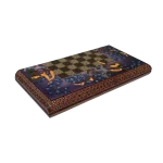 تخته نرد خاتم طرح چنگ‌ افسون