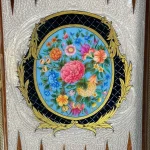 تخته نرد خاتم طرح عریانی مقدس - Image 6
