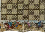 تخته نرد خاتم دالبر 60 سانتی طرح کاخینه - Image 7
