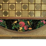تخته نرد خاتم طرح ترنم بهشتی - Image 7