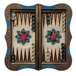 تخته نرد خاتم دالبر طرح لونیسا