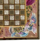 تخته نرد خاتم طرح نیایش پرواز - Image 7